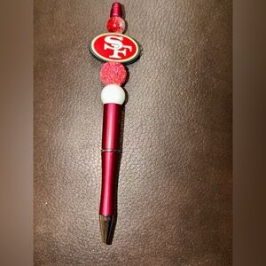 San Francisco 49ers Red and White Pen